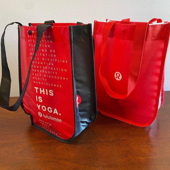 lululemon athletica Handbags - Lululemon Tote Bag Bundle